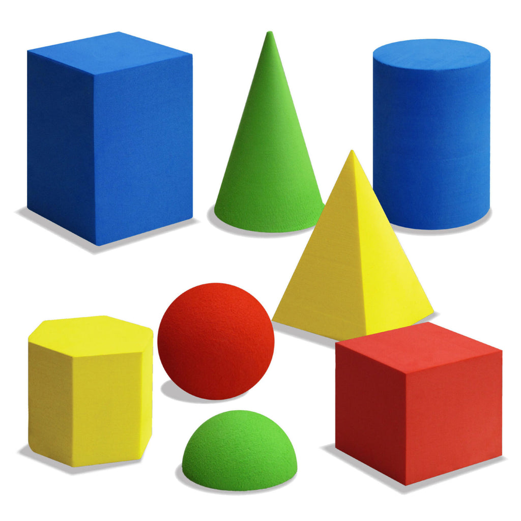 Montessori Geometrical Solids Wooden Educational Material