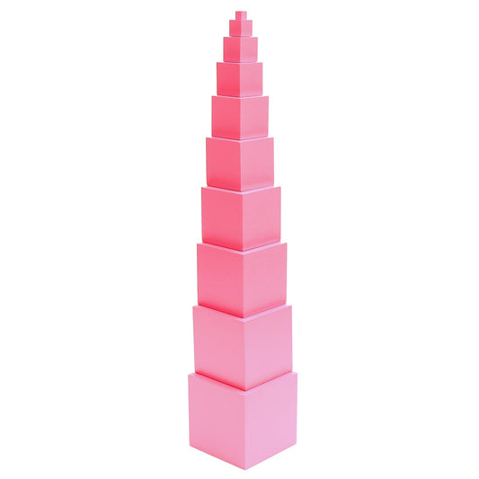Pink Tower Montessori Learning Toy