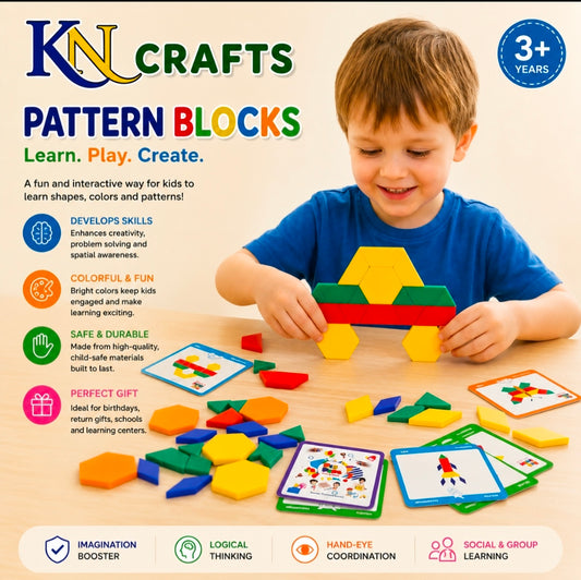 Pattern block ( School learning product)